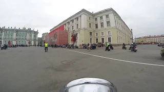 Открытие мотосезона 2018 СПб 05.05.18 Мотопробег Питер начало