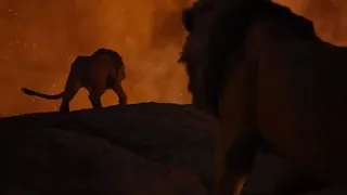 Simba vs Scar - El Rey Leon 2019 Latino