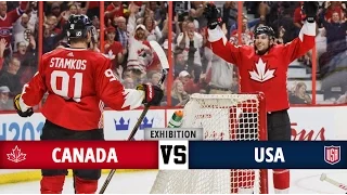 Canada vs USA - World Cup Exhibition 2016 - All Goals (10/9/16)