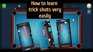 8 Ball Pool Cushion Shot Tutorial - 8 Ball Pool Bank Shot tutorial - 3 different trick shots