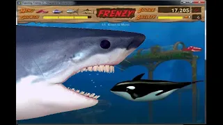 Feeding Frenzy! FINAL BOSS! Stage 40: Defeat the Great White Shark! Xbox l Playstation l PC