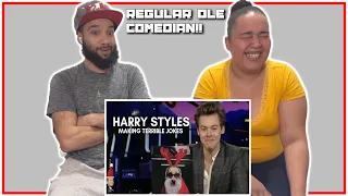 harry styles being a comedian for 8 minutes straight | REACTION #harrystyles #reaction