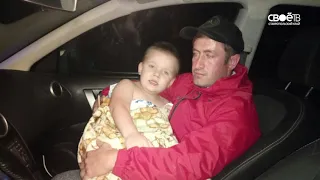 В Георгиевске участковый спас 4-летнего малыша от гибели.