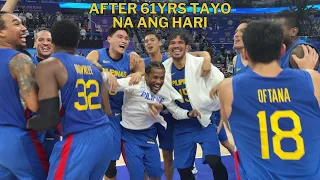 Once upon a time in China | dugout celebration | after 61yrs taga PBA na Ang hari sa Asia💯