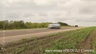 Hennessey ZL1 Camaro Runs 203.9 MPH on Texas Toll Road