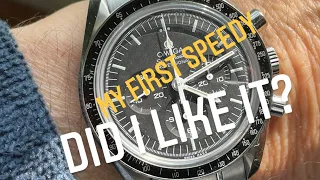 FINALLY tried an Omega Speedmaster Moon Watch and...