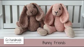 How to crochet Bunny friends