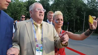 Жириновский на финале ЧМ-2018