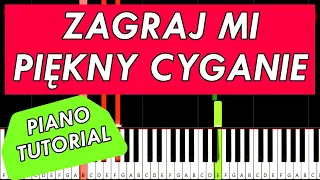 Zagraj Mi Piękny Cyganie 🎹 Piano Keyboard Tutorial