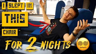 Riding Over 40 HOURS on a Train [TIPS + TRICKS] (Amtrak Coach Seat)