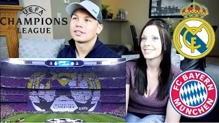 (Reaction) Real Madrid vs Bayern Munich 4-2 Goals & Highlights