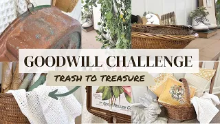 From the Goodwill Outlet bins to beautiful home decor  •  Thrift Flips  •  Home Decor on a Budget