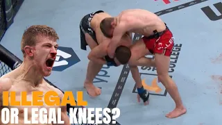 Illegal or Legal Head Knees From Arnold Allen