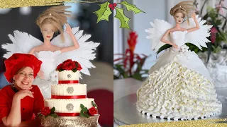 Christmas Angel Doll Cake 🍰 Cakes with Lorelie