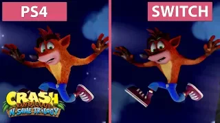 Crash Bandicoot – PS4 vs. Switch Frame Rate Test & Graphics Comparison N. Sane Trilogy