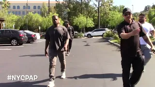Kanye West spotted out in Beverly Hills