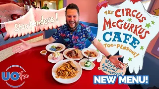 New Menu at Circus McGurkus Cafe Stoo-Pendous? Not Stupendous.