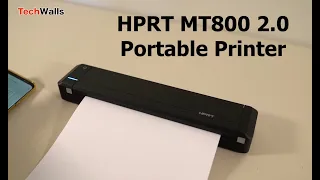 HPRT MT800 2.0 Thermal Transfer Portable Printer - Unboxing & Testing