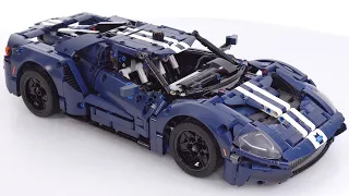 LEGO Technic Ford GT set 42154 review! Dense, advanced build with a few visual quirks