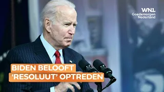 Biden belooft 'resoluut' op te treden bij Russische invasie in Oekraïne