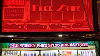 I have never won  so much money on red spins even with malfunction reels  Part 2 of 2