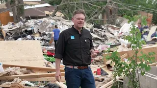 Weather Channel Correspondent Justin Michaels on Tornado Aftermath in Barnsdall, OK