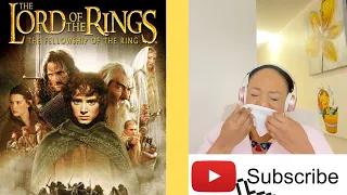 I watched **THE LORD OF THE RINGS** FELLOWSHIP OF THE RINGS PT 2/2 | *FIRST TIME REACTION |