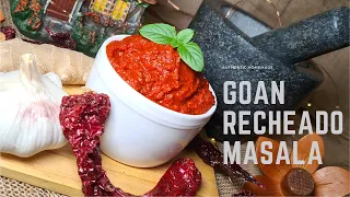 GOAN RECHEADO MASALA | Recheado Masala | Rechaad Masala Recipe | How To Make Goan Rechead Masala