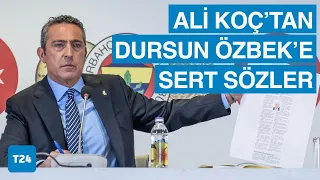 Ali Koç: Ben böyle zikzak yapsam, her tarafım oynasa utanırım