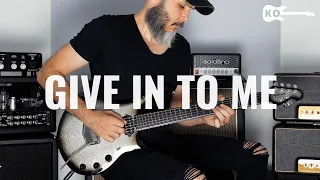 Michael Jackson - Give In to Me - Electric Guitar Cover by Kfir Ochaion - Soldano SLO Mini Amp