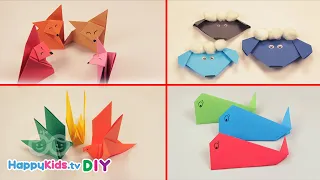 Easy Time pass for Christmas | Holiday Origami Making | Kid's Crafts and Activities | Happykids DIY