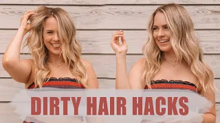 Dirty Hair Tips and Tricks - Kayley Melissa
