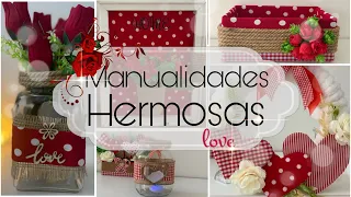 Bellas ideas que hice para Decorar el hogar   ♻️ / Manualidades recicladas / artesanato reciclado