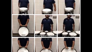 Drumline Cadence - "Concussion" - Acapella App