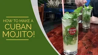 How to make a Cuban Mojito | Our Havana night behind the bar