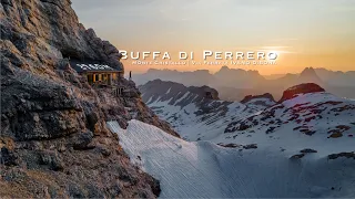 Night at the New Buffa di Perrero Bivacco | via ferrata Ivano Dibona | Monte Cristallo