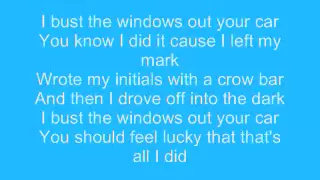 Jazmine Sullivan - I'll Bust Your Windows Out Your Car (Lyrics)