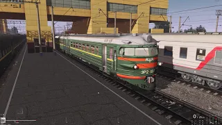 Trainz19 Дёма-Уфа-Черниковка на электропоезде.