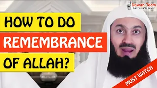 🚨HOW TO DO REMEMBRANCE OF ALLAH🤔 ᴴᴰ - Mufti Menk