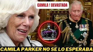 DEVASTADA ! CAMILA PARKER NO LE PERMITIRAN  USAR LA CORONA DE LA REINA MADRE.