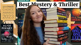 Reading Goodreads' Best Mystery/Thriller Books of 2023 🏆