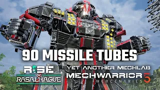 Missile Spam Atlas wrecks- Mechwarrior 5: Mercenaries Modded | YAML + Rise of Rasalhague 52