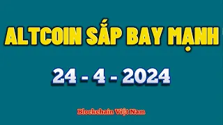 Phân Tích Bitcoin Ngày 24-4-2024 - ALTCOIN SẮP BAY MẠNH ??? - Blockchain Việt Nam