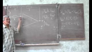 Лекция 20 Схема сложения на операционном усилителе