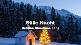 Stille Nacht - Silent Night - German Christmas Song - All 6 Verses (with German and English lyrics)