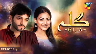 Gila Episode 51 [ Wahaj Ali - Anzela Abbasi ] Best Pakistani Serial - HUM TV