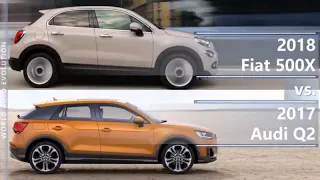 2018 Fiat 500X vs 2017 Audi Q2 (technical comparison)