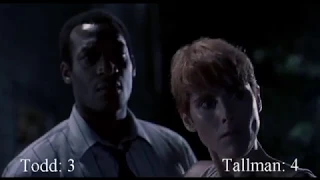 Night of the Living Dead (1990) Tony Todd & Patricia Tallman killcount