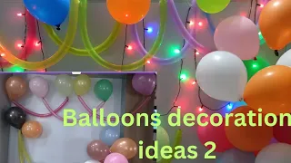 balloons decoration ideas at home balloons decoration ideas 2