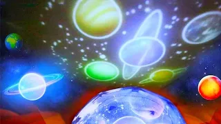 Галактический проектор ночник звездное небо / Galaxy projector night light starry sky